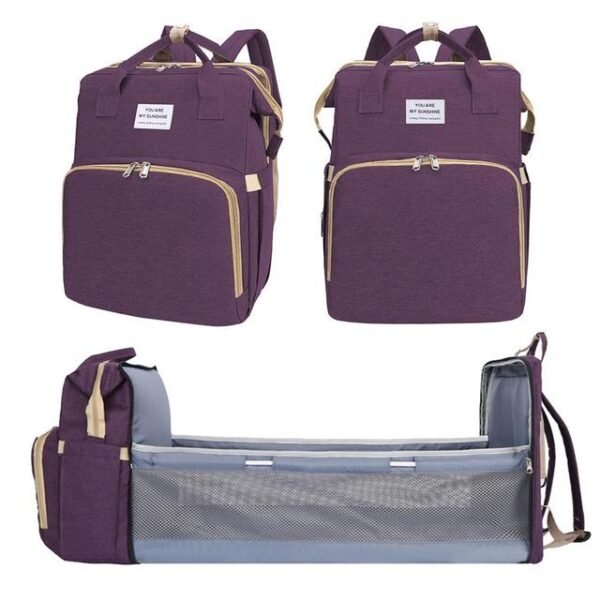 حقيبة الأطفال مع سرير لتغيير الحفاضات | Cartable Bebe - Image 10